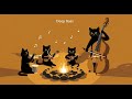BLACK CATS Deep Bass Jazz Nights — The Most Relaxing Gentle Tempo for Creative Tasks