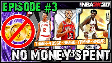 NO MONEY SPENT SERIES #3 - FREE DIAMOND LOCKER CODE! TAKING OUR TEAM ONLINE! NBA 2k20 MyTEAM