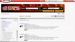 Digi-Key's Dynamic Catalog Tutorial