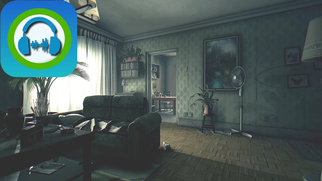 ASMR Relaxing Safe Room Sounds, DYING LIGHT Ambience For Relaxing ...