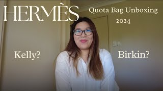 Hermès Quota Bag Unboxing 2024 - Is it a Kelly or Birkin?