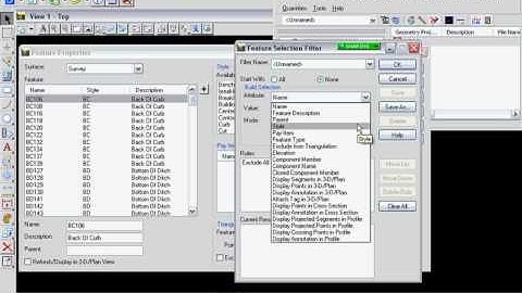 Creating Surface Filters