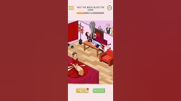 Level 10: Help the bride block the door — TRICKY TWIST #games #gaming