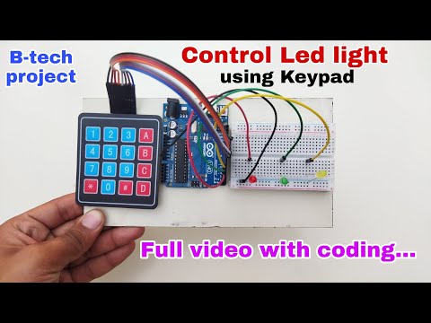 वीडियो: Arduino नैनो का उपयोग करके 4x4 मैट्रिक्स मेम्ब्रेन कीपैड: 4 चरण वीडियो: Arduino नैनो का उपयोग करके 4x4 मैट्रिक्स मेम्ब्रेन कीपैड: 4 चरण