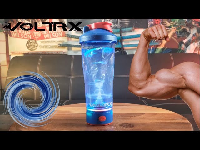 Electric protein shaker bottle (white) - VOLTRX – VOLTRX - FOR THE
