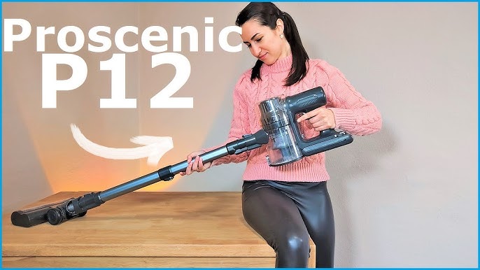 Proscenic P12 cordless vacuum cleaner review - flexible & powerful, but  could use more juice! - The Gadgeteer