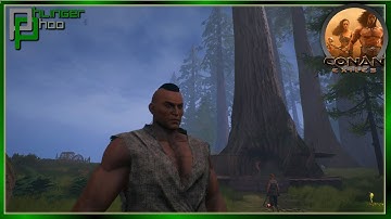 BRAVELY RETREATING TO A TREEHOUSE BASE! Conan Exiles Isle of Siptah 3