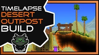 Oasis Outpost | Timelapse Build | Terraria