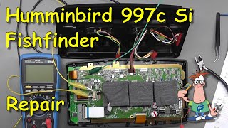 No.102 - Humminbird 997c SI Combo Fishfinder Repair