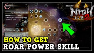 Nioh 2 How to Get Roar Power SplitStaff Skill (Nioh 2 Hidden Skill) #AD