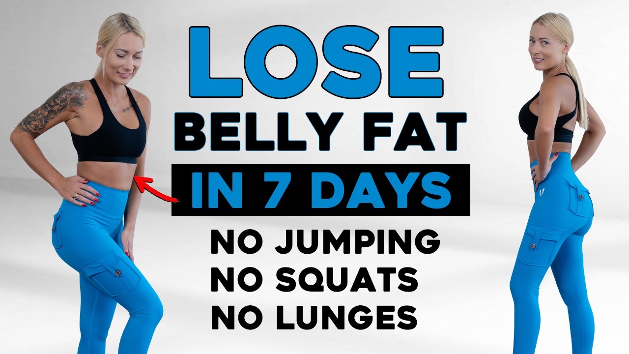 🔥LOSE YOUR BELLY FAT in 1 Week🔥10 MIN Standing Abs Workout🔥No Squat🔥No Lunge🔥 No Jumping🔥