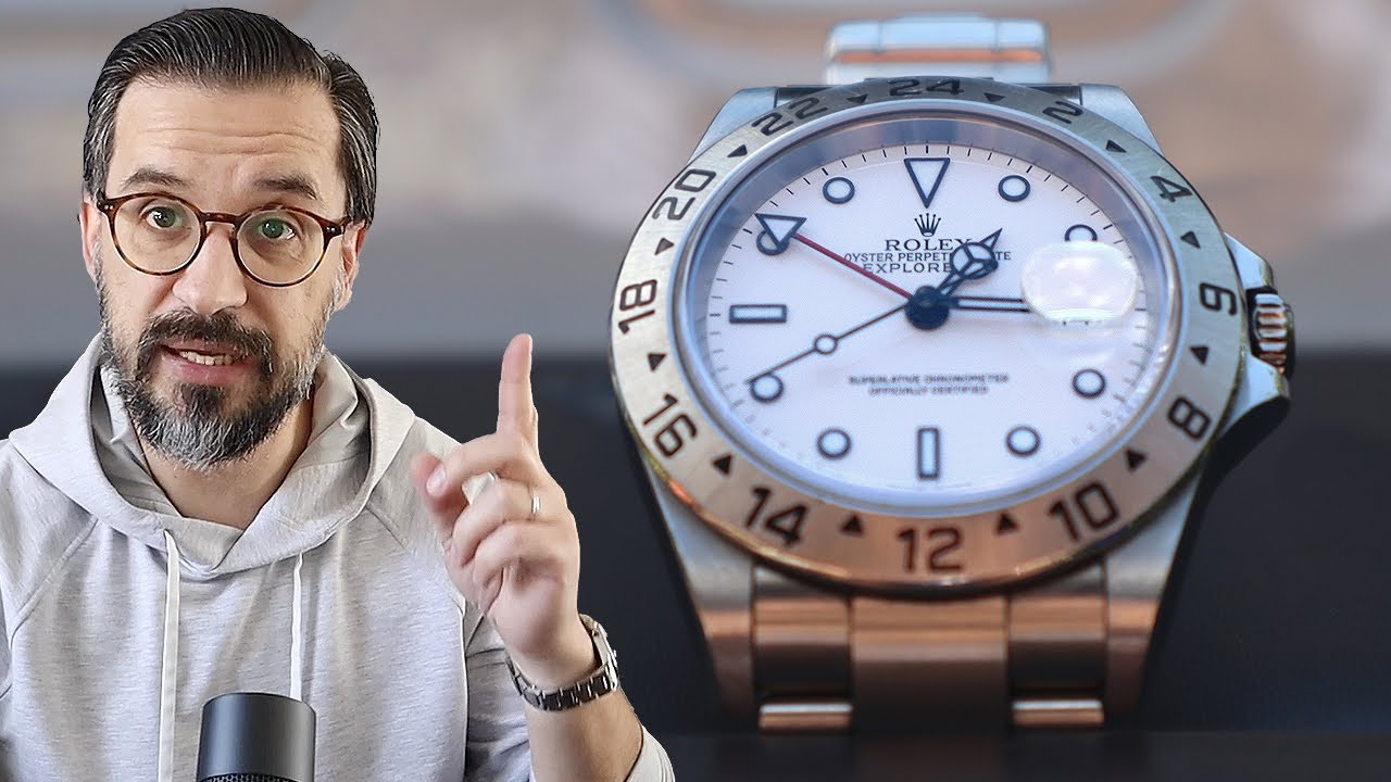 Rolex Explorer II 16570 Black Dial, Stainless Steel, GMT