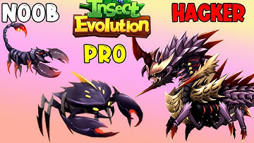 NOOB vs PRO vs HACKER - Insect Evolution Full Gameplay (Part 127)