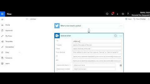 Microsoft Flow Twitter Alerts