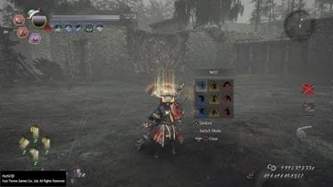 Nioh 2 scroll of the damned (blue gyuki) boss fight