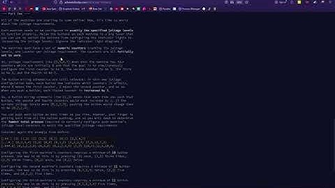 Advent of Code 2025 Day 10: I don