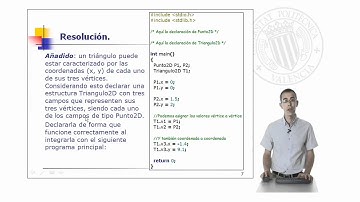 Uso de estructuras en C | 45/45 | UPV