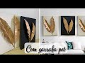 OLHA ESSAS IDEIAS QUE FIZ PARA DECORAR !! Com garrafa pet