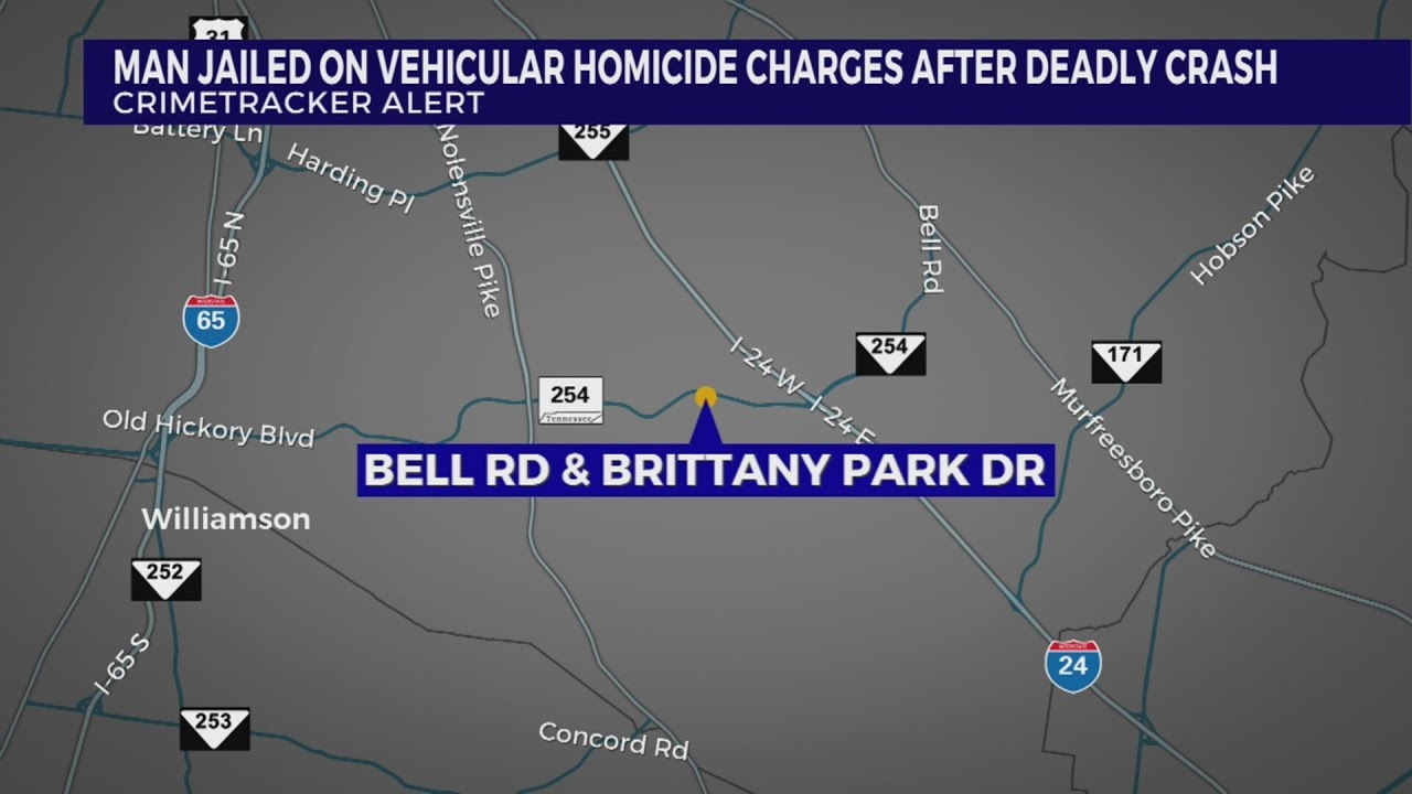 Man jailed on vehicular homicide charge after deadly crash - YouTube