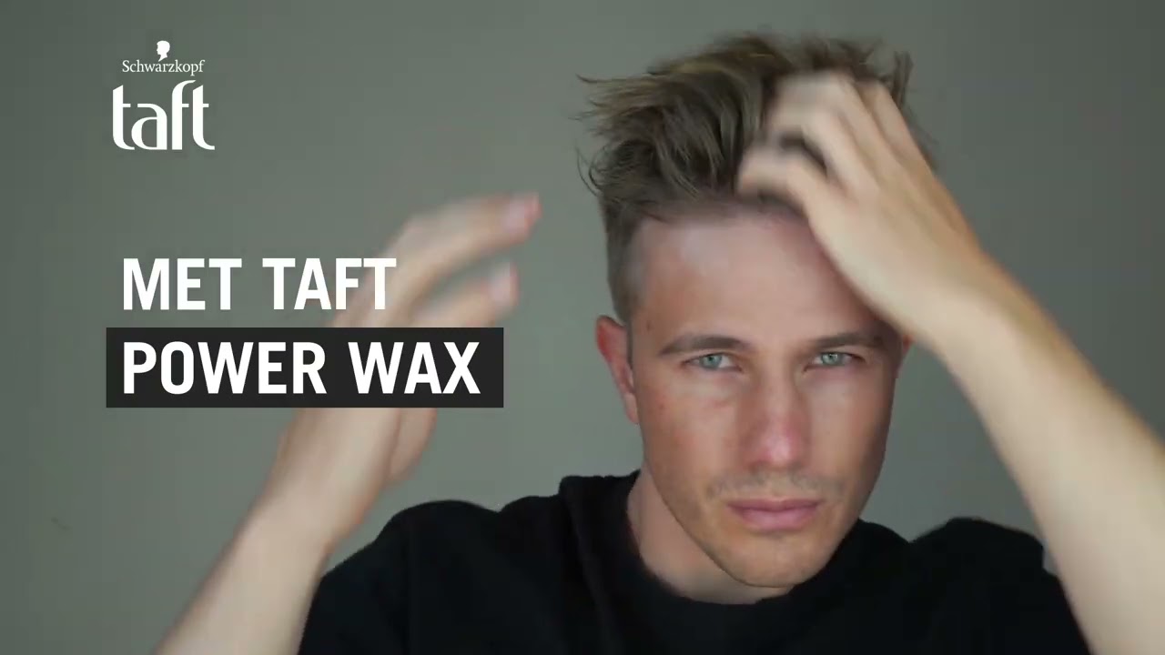 Taft gaf me deze coole look met Taft Power Wax!
