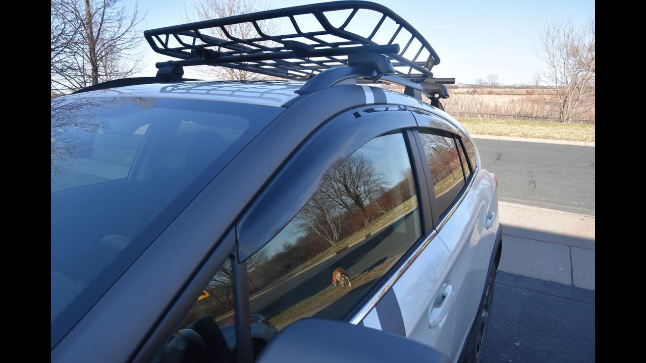 Window Visors/Deflectors Install ,Outside Oem 2020 Crosstrek Subaru