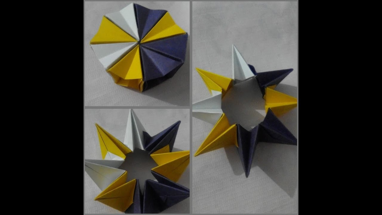 How to make Paper Magic Star / Origami Magic Toy for kids