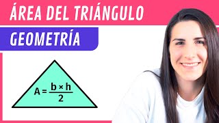 Calcular el Área del TRIÁNGULO y Fórmula de Herón 🔺 Figuras Planas