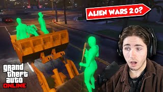 THE ALIEN WARS ARE BACK!? | Top 30 MOST EPIC GTA Online Clips of The Month!