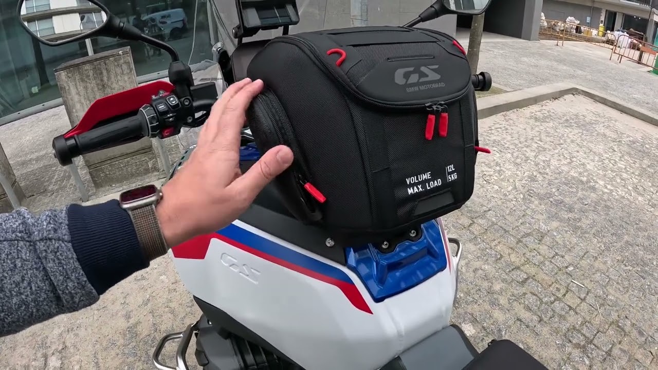 Обзор моей новой оригинальной сумки на бак для BMW R1300 GS Adventure #bmwr1300gsa #bmwmotorrad #...