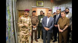 القائد العام للقوات المسلحة السيد عادل عبدالمهدي يشرف على اطلاق المرحلة الثانية من ارادة النصر.