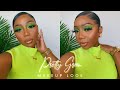 Pretty Green Makeup Look for Spring & Summer | Tamara Renaye