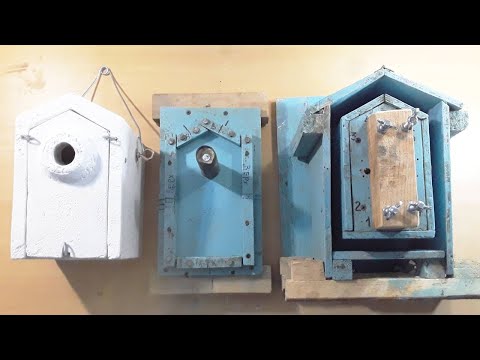 Video: Kako narediti ptičjo hišico? Naredite hišo za ptice z lastnimi rokami. Risba, fotografija
