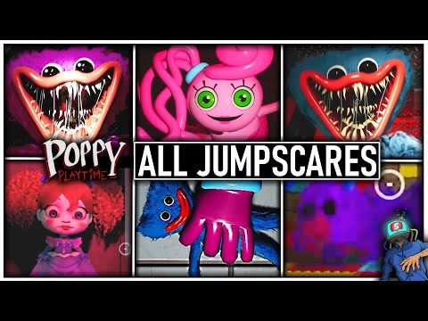 Poppy Playtime Chapter 1 jumpscare montage! Hit that ♥️ to show some l, Huggy Wuggy