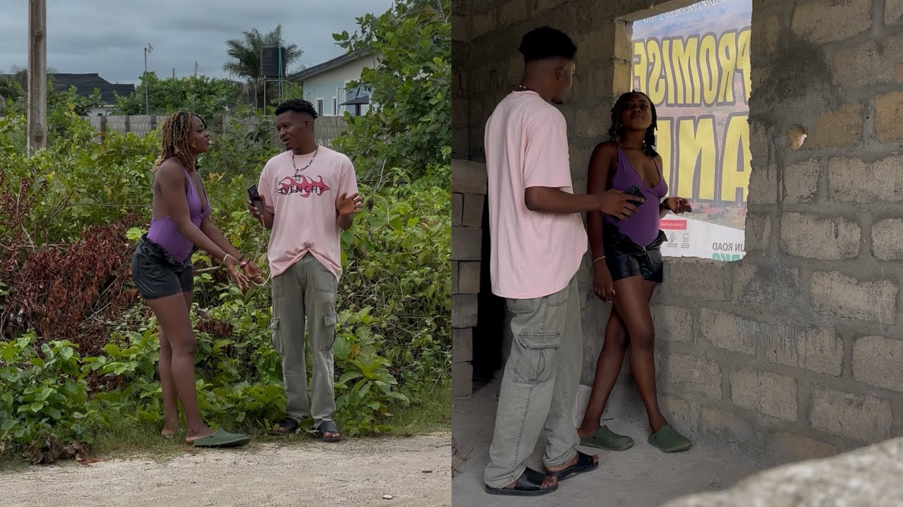 Fine girl couldn’t hold herself self watch her reaction #funny #pranks