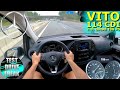 2022 mercedes benz vito tourer 114 cdi 136 ps top speed autobahn drive pov