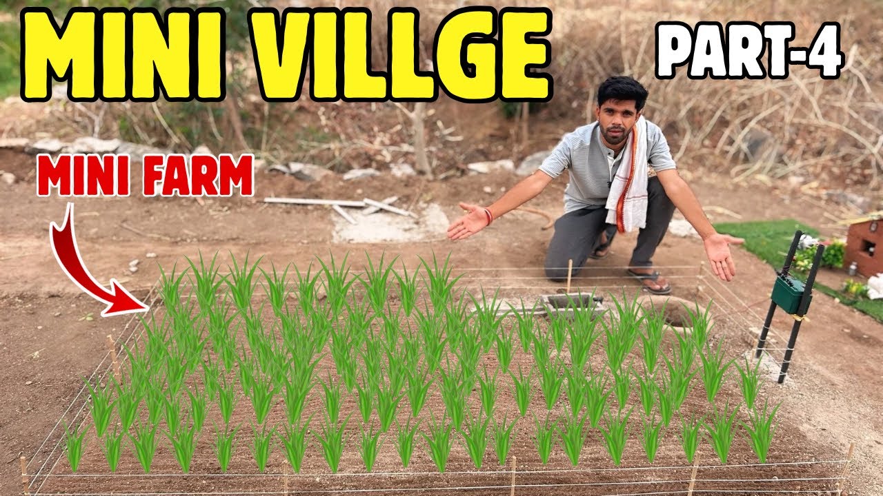 I Built a Mini Farm in My Village with RC tractor and truck 🚜 (part-4)