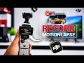 DJI OSMO POCKET 3 - MOTIONLAPSE TUTORIAL