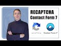 recaptcha V3 sur Contact Form 7