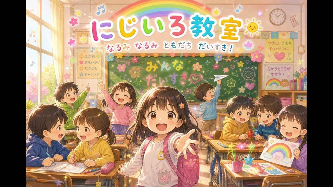 なる実のにじいろきょうしつVer.02 - YouTube