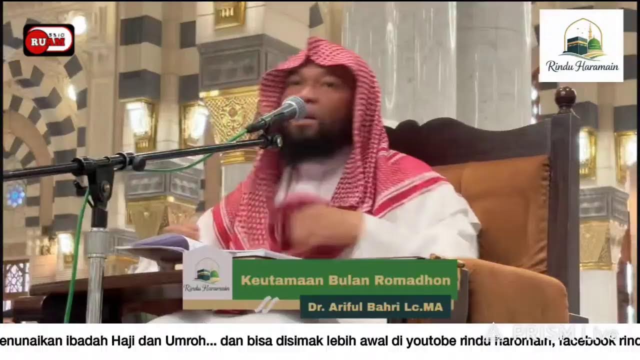 Jum'at 20-02-2026 || Kajian  Ramadhon || Ustadz Dr. Ariful Bahri, Lc. M.A
