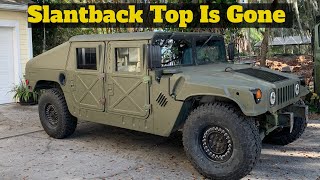 Slantback HMMWV Top Removal & Build Preview