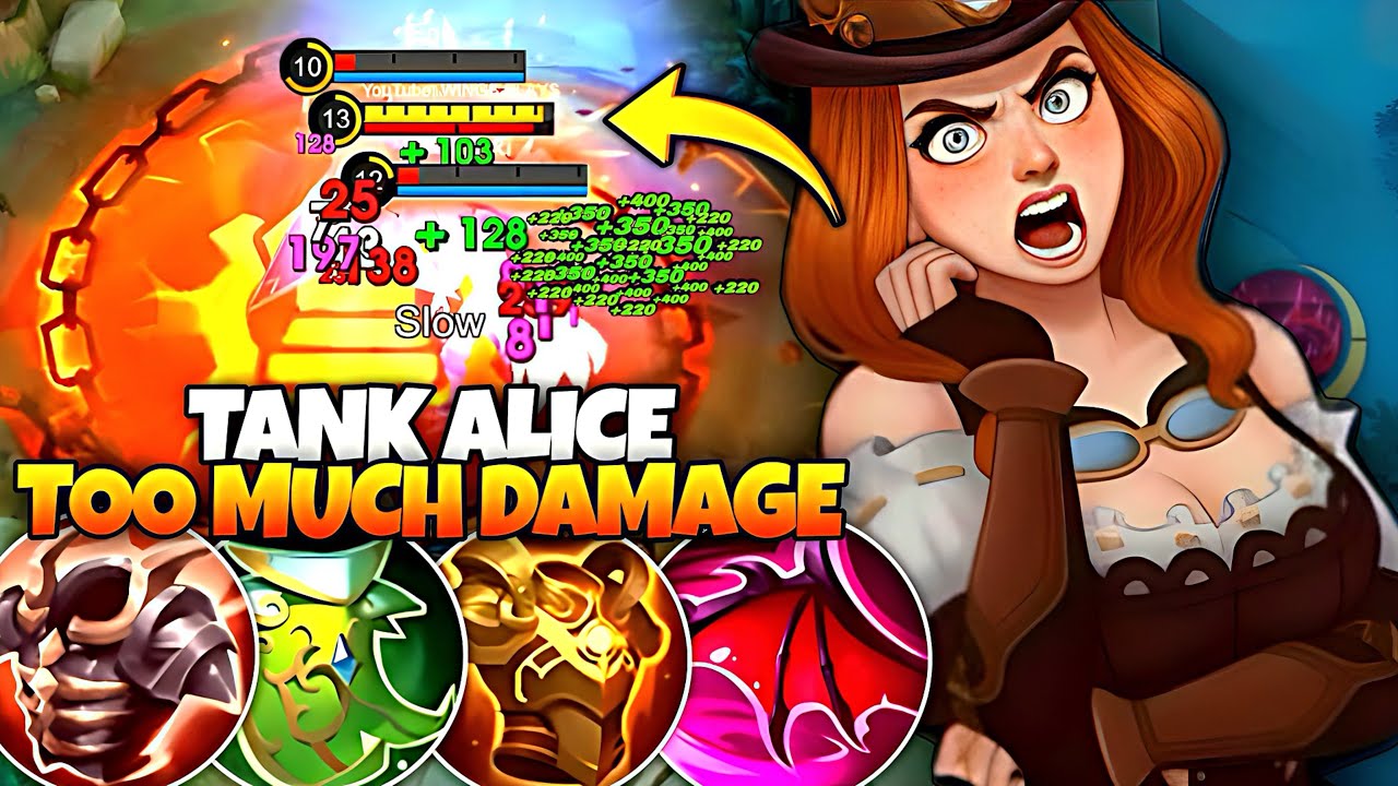 ALICE ЛУЧШАЯ СБОРКА ДЛЯ РАННЕЙ ИГРЫ. МГНОВЕННАЯ НЕУБИЙСТВЕННОСТЬ (ПОЖАЛУЙСТА, ПОПРОБУЙТЕ) | СБОРК...