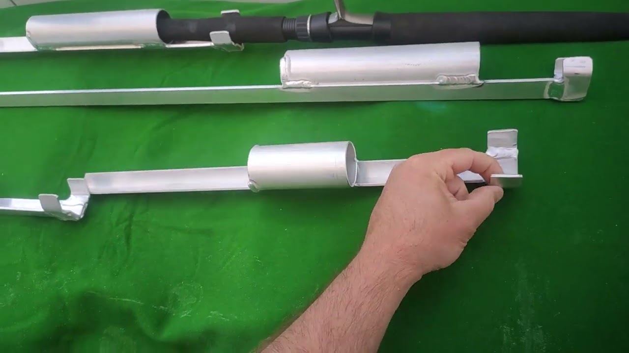 aluminum to make fishing pole rods Aluminium Rod Holder for Boat The Mud Hole Aluminum Rod Rack keeps your rods organized 6 Reasons to Start Building