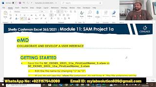 Shelly Cashman Excel 365/2021  Module 11 SAM Project 1a | eMD