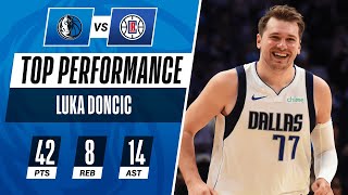 Luka DROPS 42 PTS \& 14 AST in Game 5 WIN! 🔥