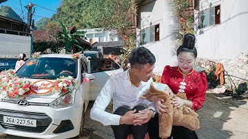 PHONG TỤC CƯỚI HỎI NGƯỜI THÁI ĐEN SƠN LA - CÔ DÂU THU THẢO & CHÚ RỂ VĂN LONG