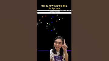 🧐 Scratch or Pyhon? Making the same animation using both #scratch #python #shorts