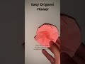 simple origami flower
