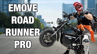 ELECTRIC SCOOTER DOORDASH Emove Roadrunner Pro is back in action! The best seated scooter!