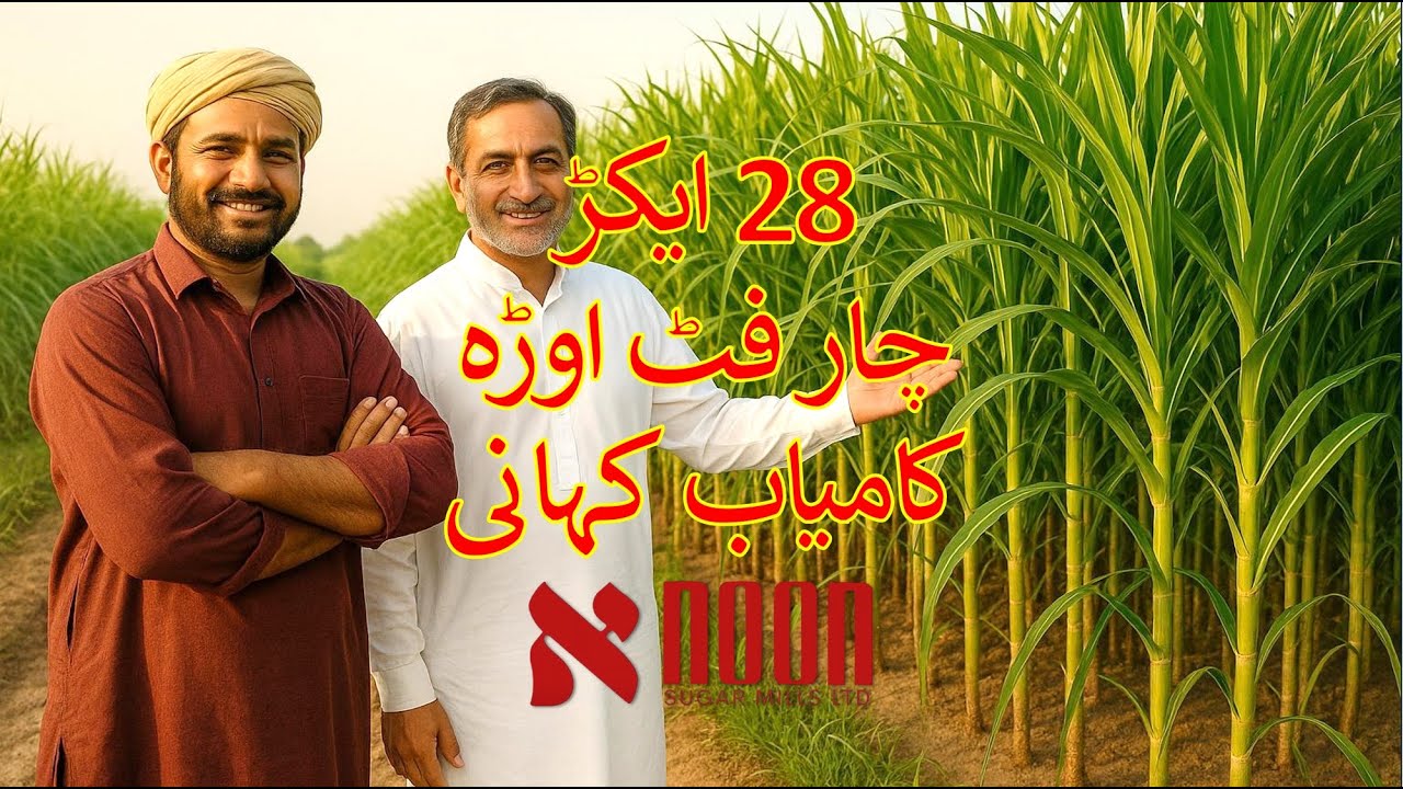 چار فٹ اوڑے پر کماد کی کاشت سے دوگنی پیداوار — نون شوگر ملز کے کامیاب کسان کی کہانی
